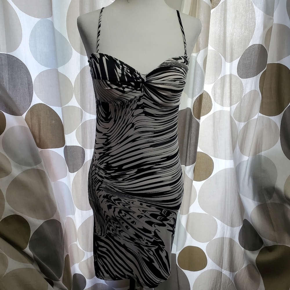 Sharp Bodycon Mini Dress